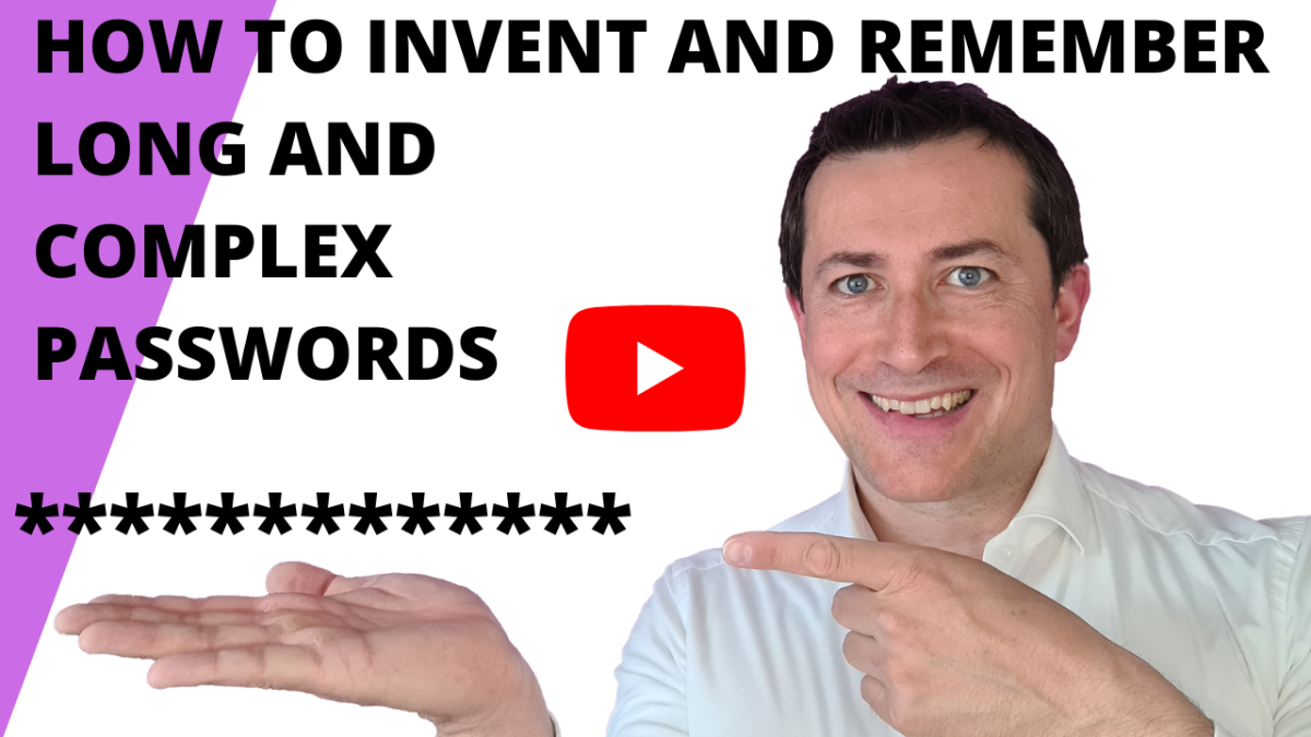 how to invent and remeber long and complex passwords