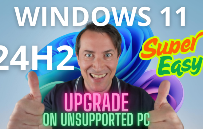 Upgrade WINDOWS 11 on Unsupported pc