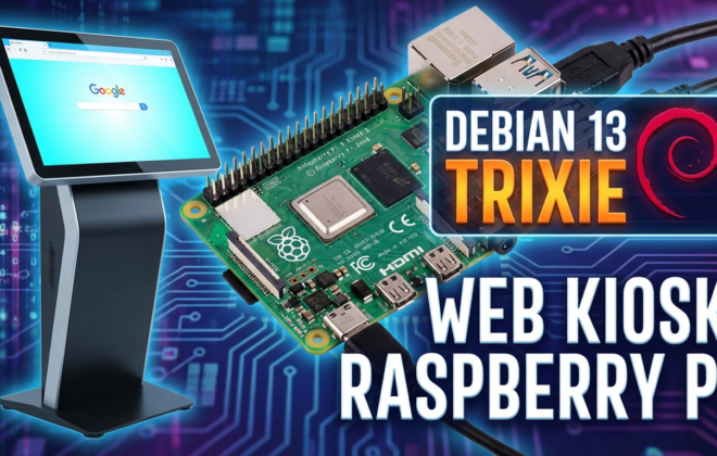 Video tutorial: come creare un chiosco web su Raspberry con Debian 13 Trixie